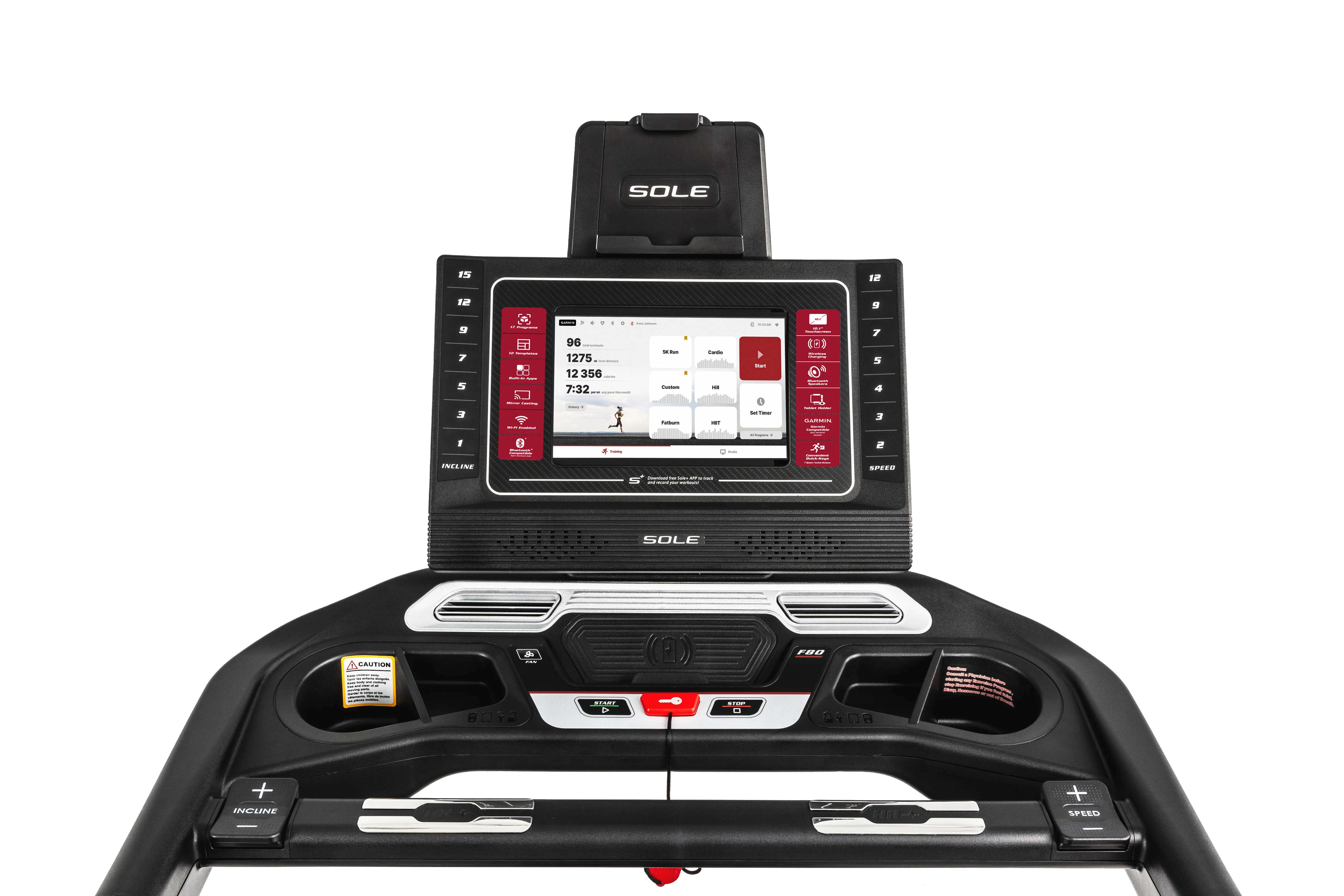 SOLE F80 Treadmill - Image 13